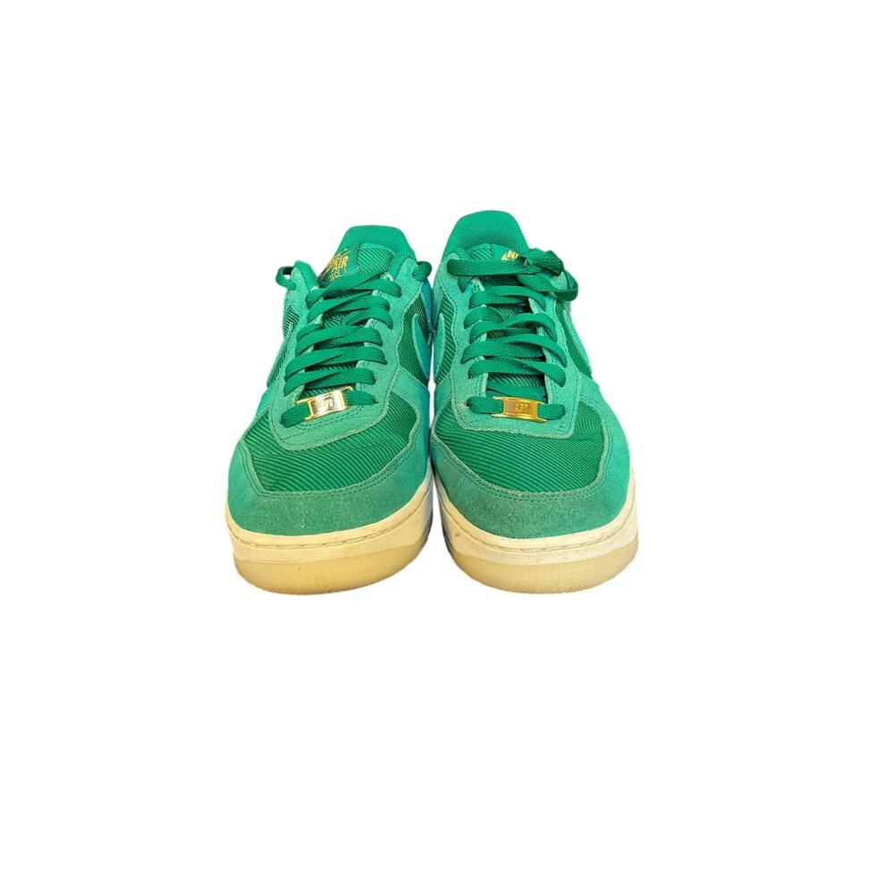 Nike Air Force 1 Low '07 LV8 Green Gold Suede Sneakers Men's Size 9.5 - Picture 3 of 9